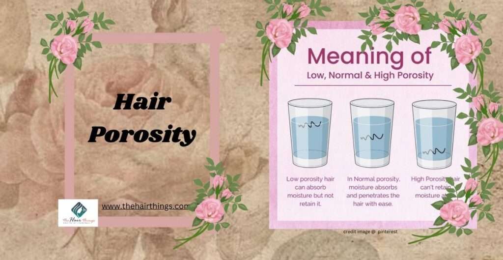 Hair porosity