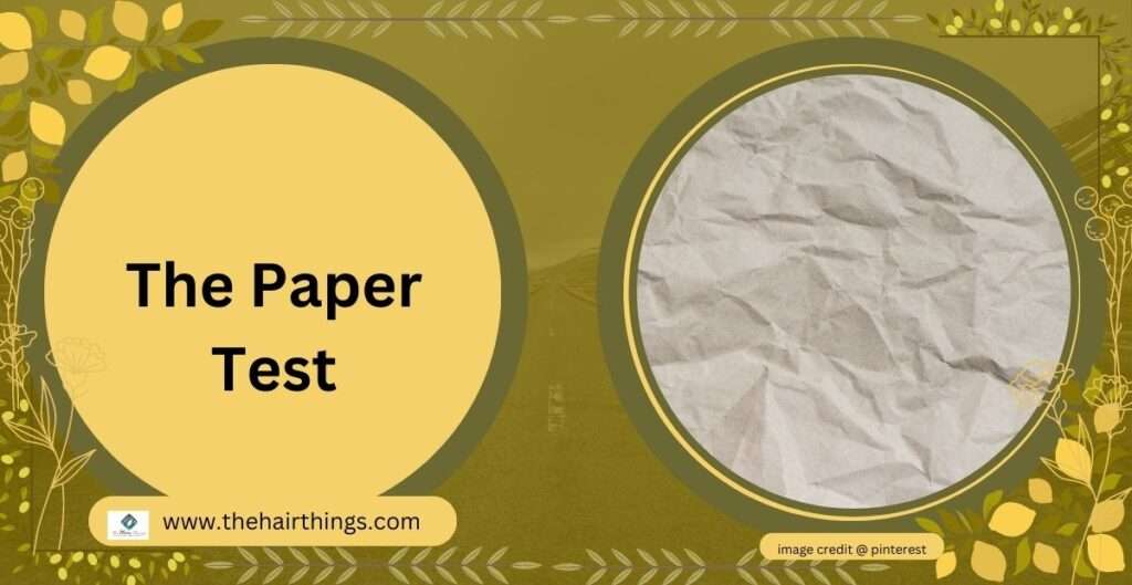 The Paper Test