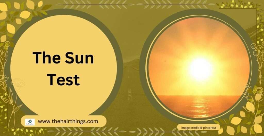 The Sun Test