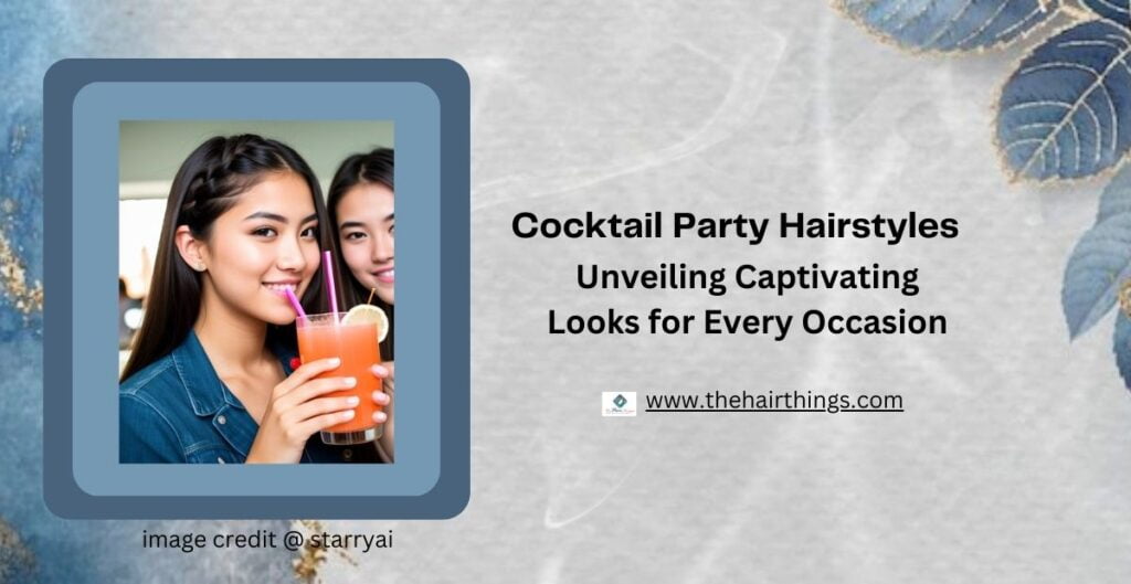 Cocktail Party Hairstyles .Unveiling Captivating Looks for Every Occasion