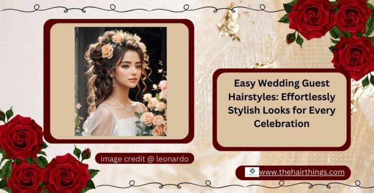 Easy Wedding Guest Hairstyles