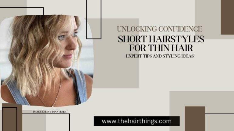 Unlocking Confidence: Short Hairstyles for Thin Hair – Expert Tips and Styling Ideas