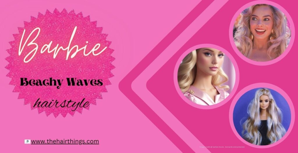 barbie Beachy Waves hairstyle