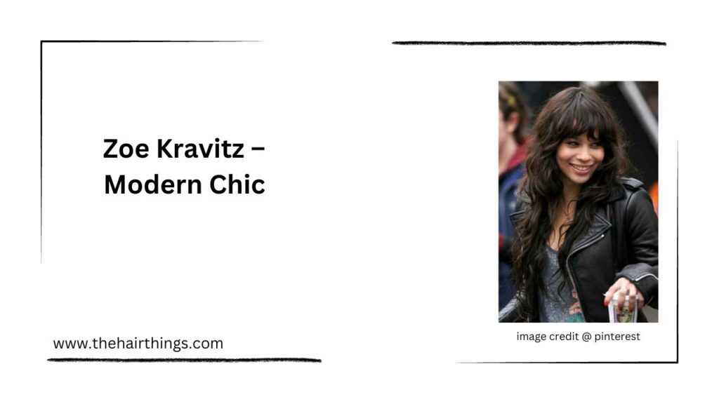 Zoe Kravitz – Modern Chic