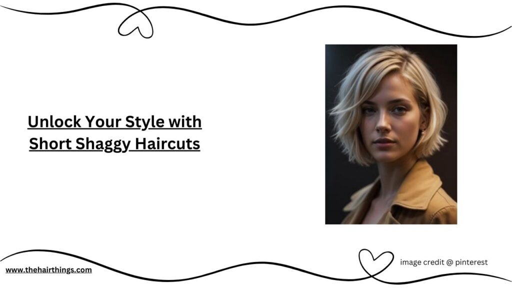 Unlock Your Style with Short Shaggy Haircuts