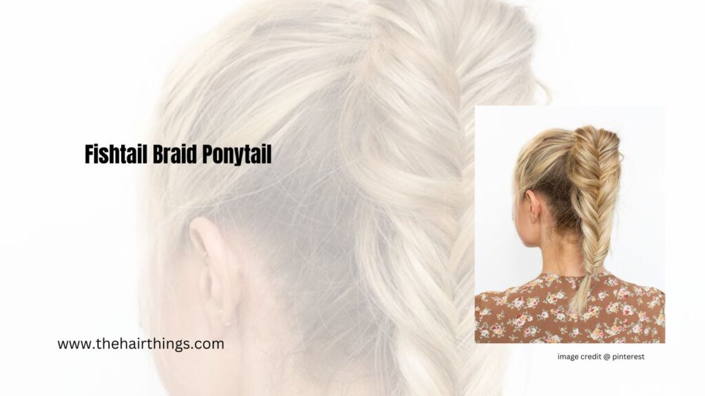 Fishtail Braid Ponytail