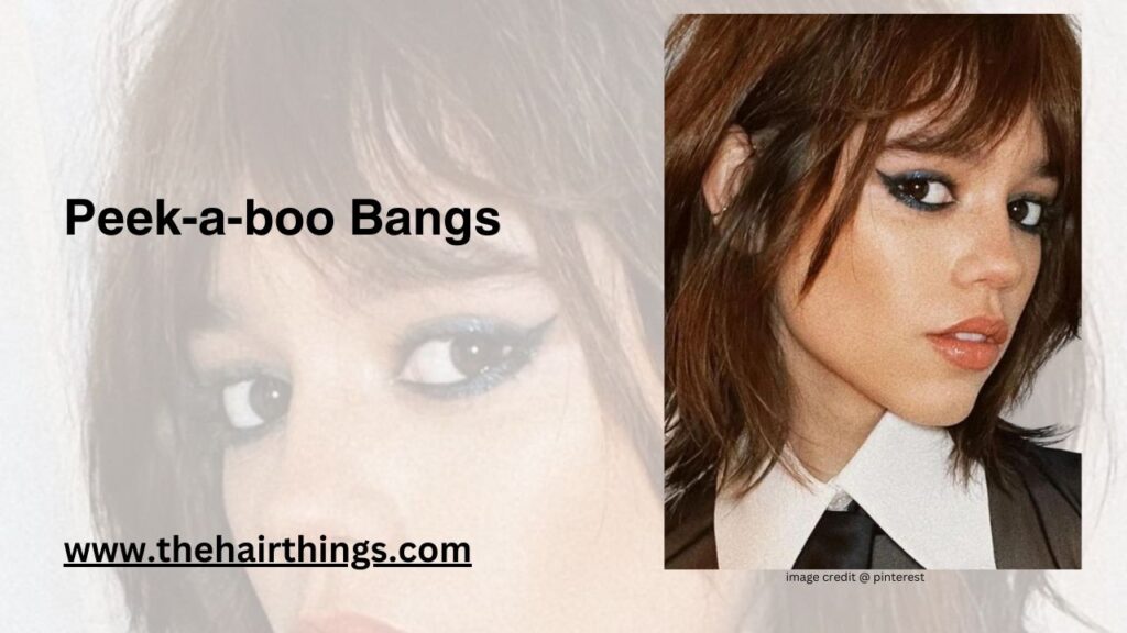 Peek-a-boo Bangs