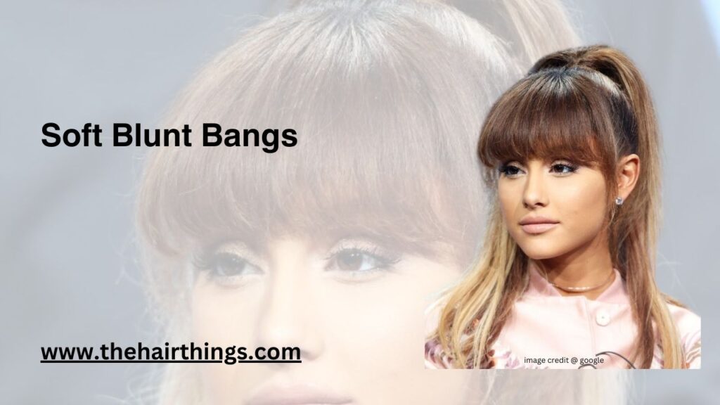 Soft Blunt Bangs