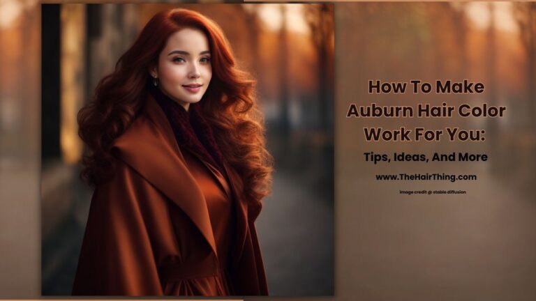 How To Make Auburn Hair Color Work For You: Tips, Ideas, And More