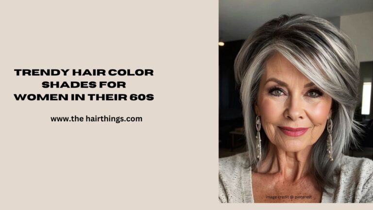 Trendy Hair Color Shades For Women In Their 60s